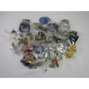Estate Jewelry VTG to Mod Lot Mixed 4lbs 15oz Wear Resell‎ Craft Mystery Bag Box